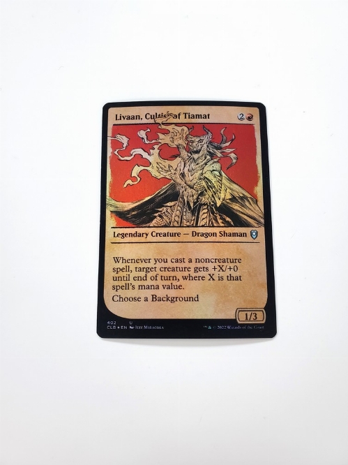 Livaan, Cultist of Tiamat (Showcase) (Foil)