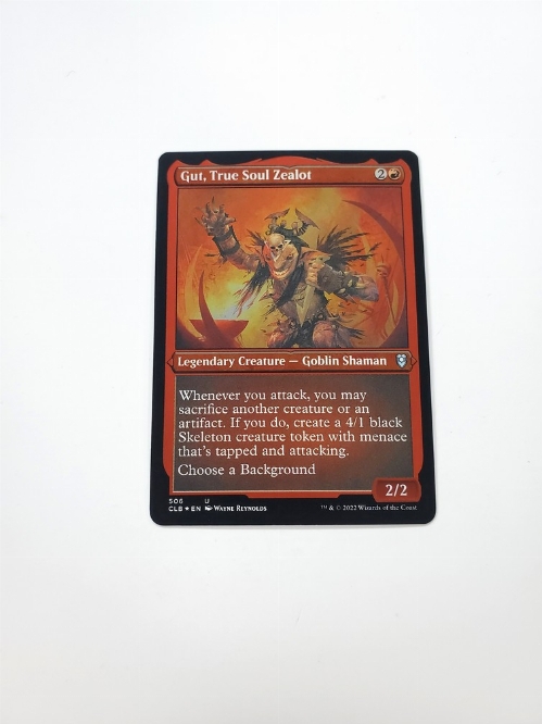 Gut, True Soul Zealot (Foil Etched)