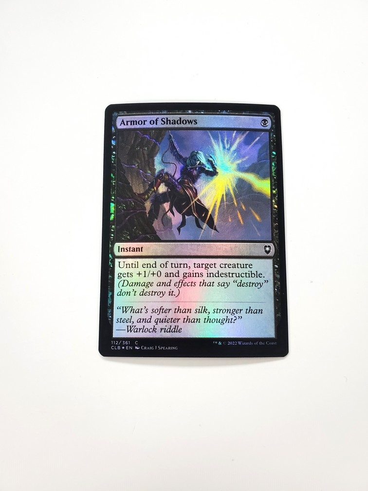 Armor of Shadows (Foil)