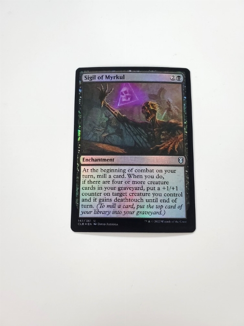 Sigil of Myrkul (Foil)