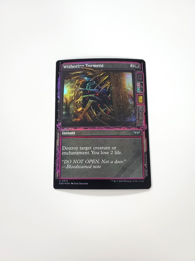 Withering Torment (Showcase) (Foil)