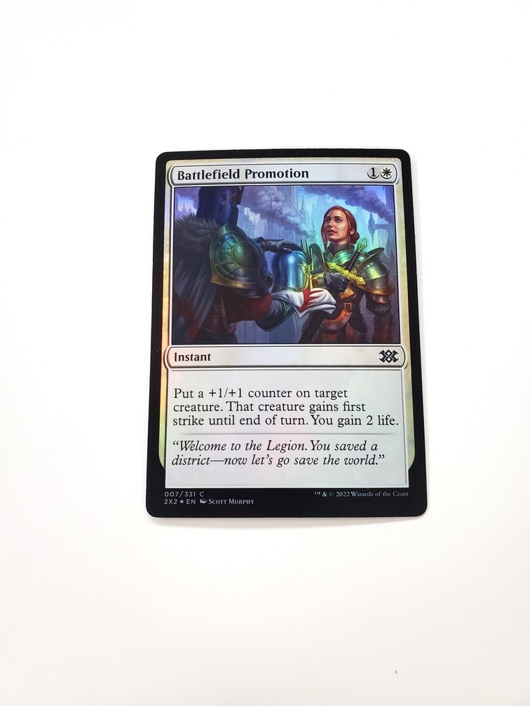 Battlefield Promotion (Foil)