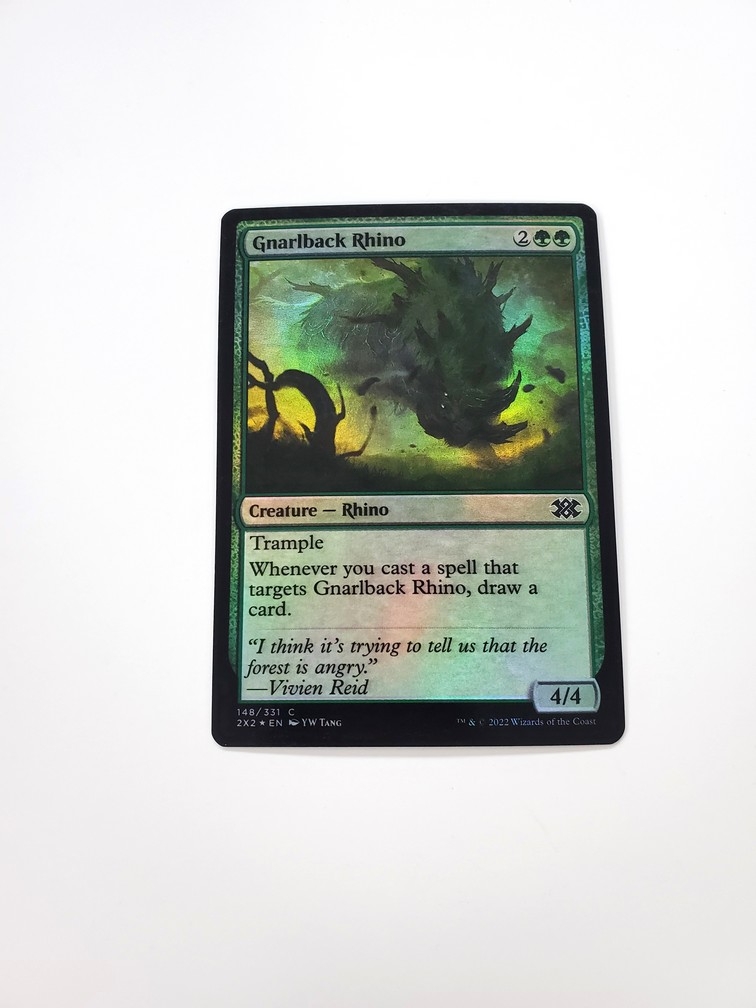 Gnarlback Rhino (Foil)