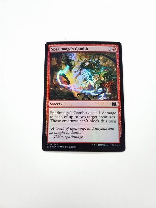 Sparkmage's Gambit (Foil)