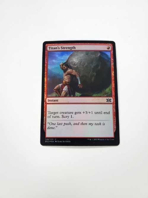 Titan's Strength (Foil)