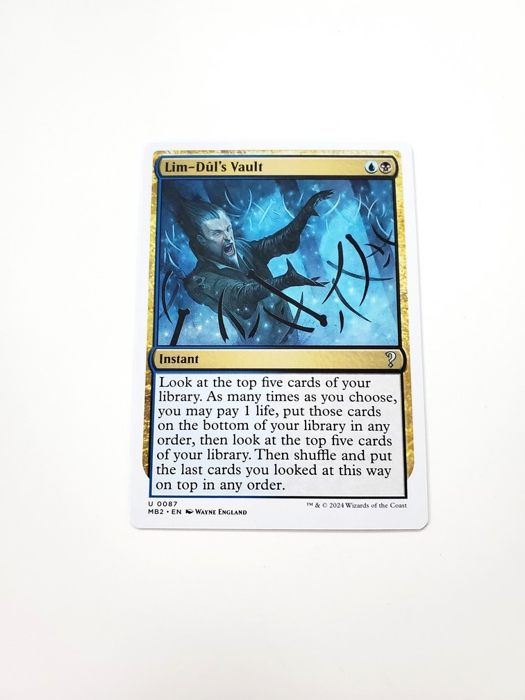 Lim-Dul's Vault (White Border)