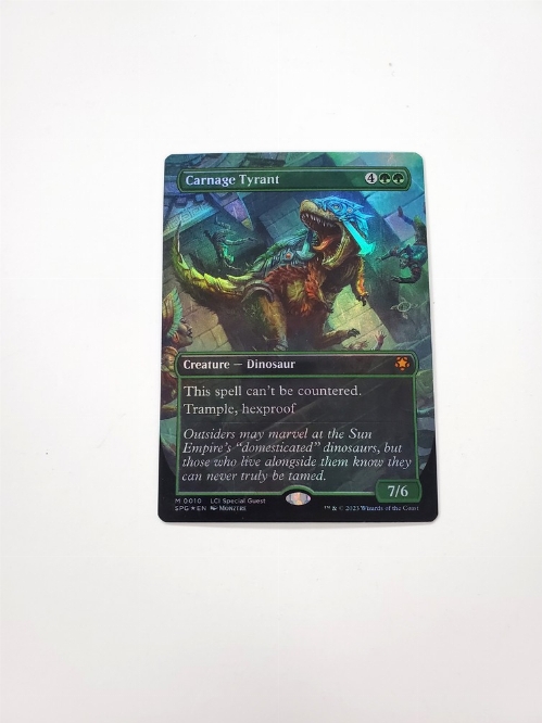 Carnage Tyrant (Borderless) (Foil)