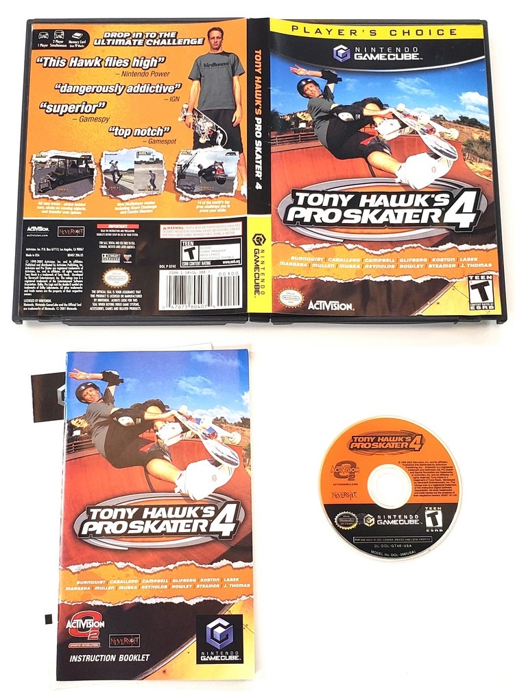 Tony Hawk's Pro Skater 4 (Player's Choice) (CIB)