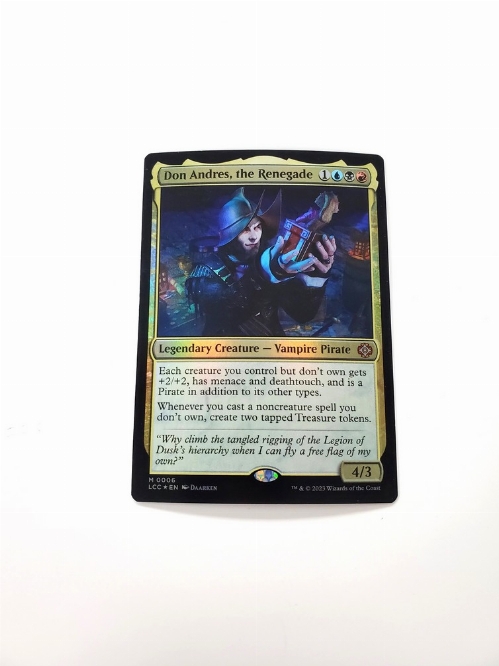 Don Andres, the Renegade (Foil)