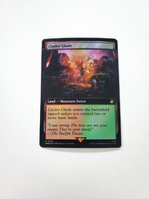 Cinder Glade (Extended Art) (Foil)