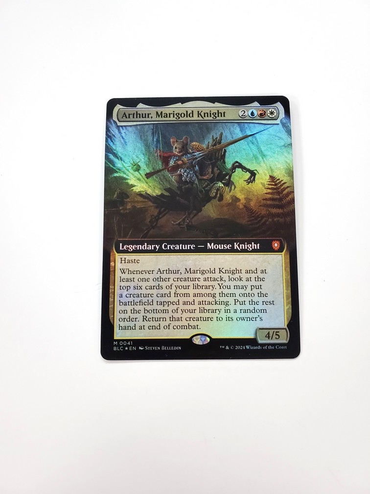 Arthur, Marigold Knight (Extended Art) (Foil)