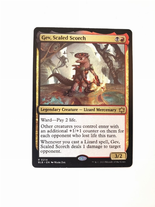 Gev, Scaled Scorch