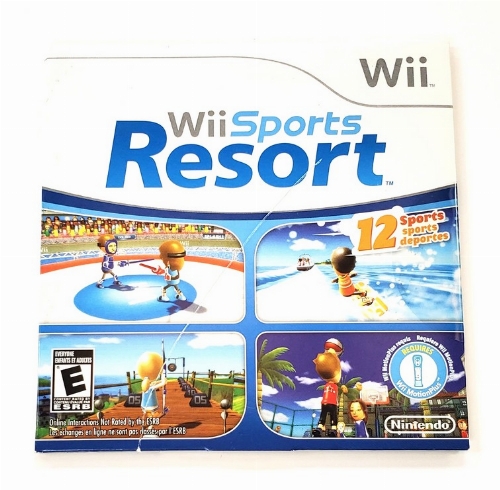 Wii Sports: Resort (Cardboard) (NEW)