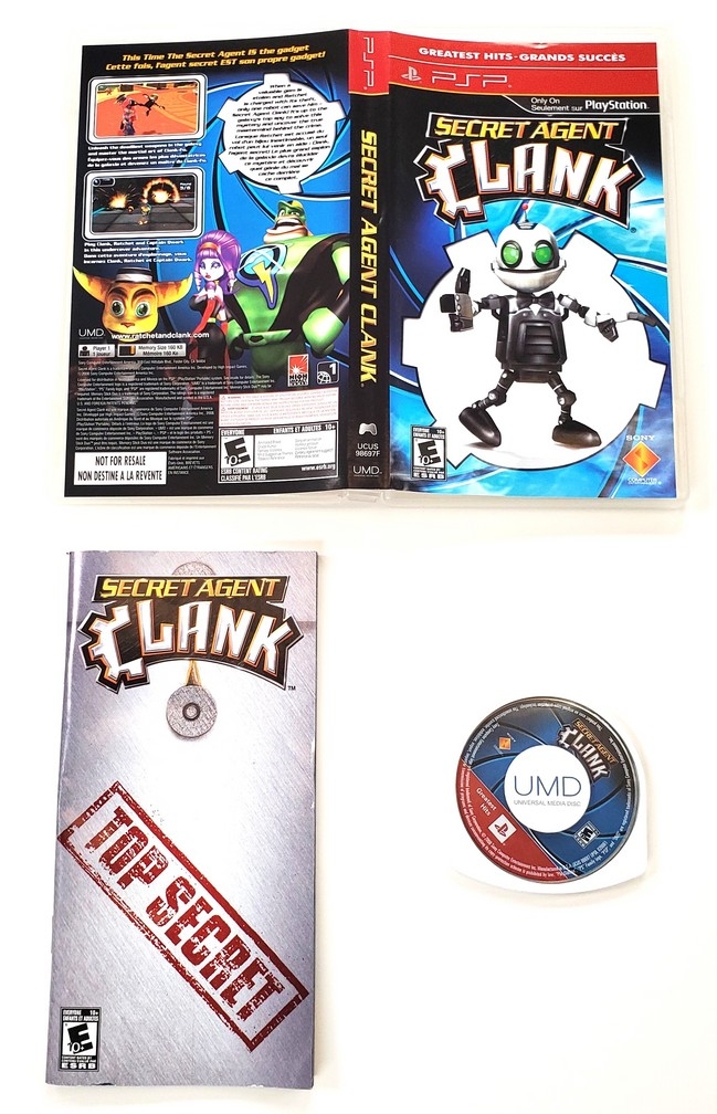 Secret Agent Clank [Greatest Hits] (CIB)