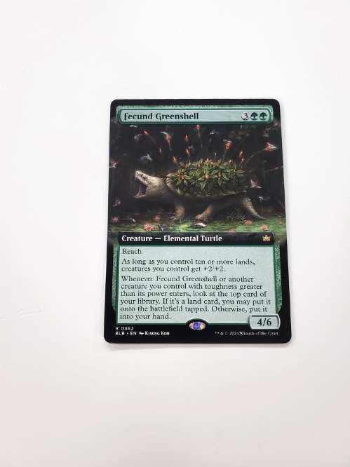 Fecund Greenshell (Extended Art)