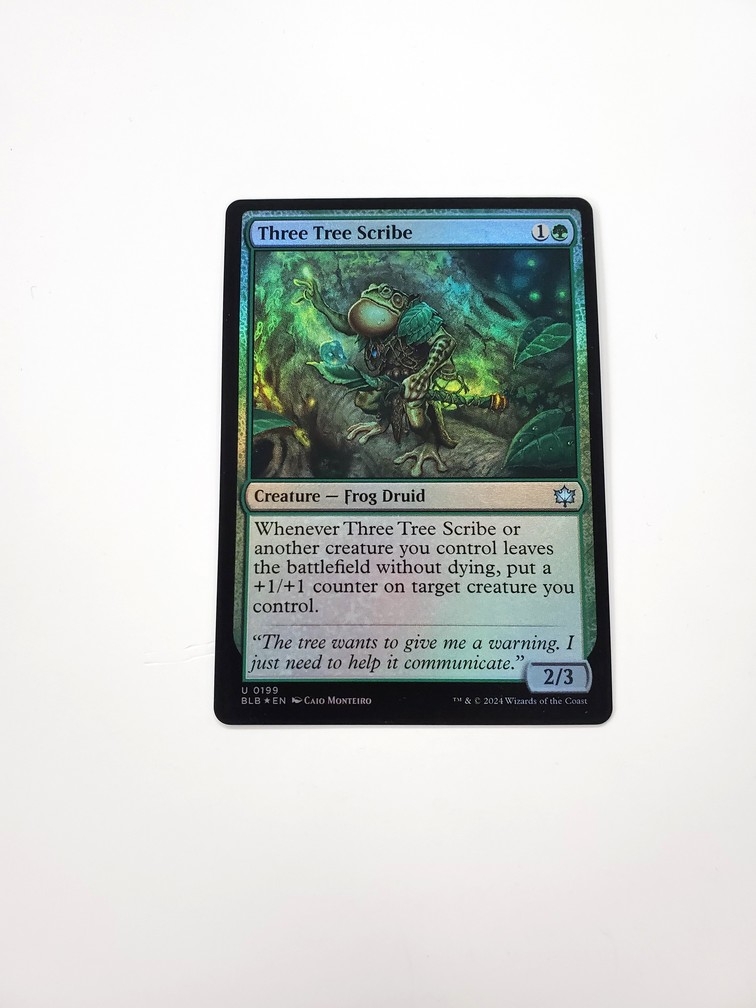 Three Tree Scribe (Foil)