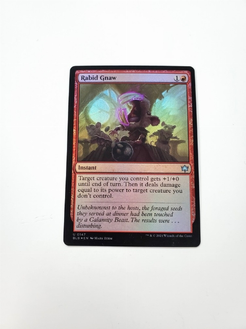 Rabid Gnaw (Foil)