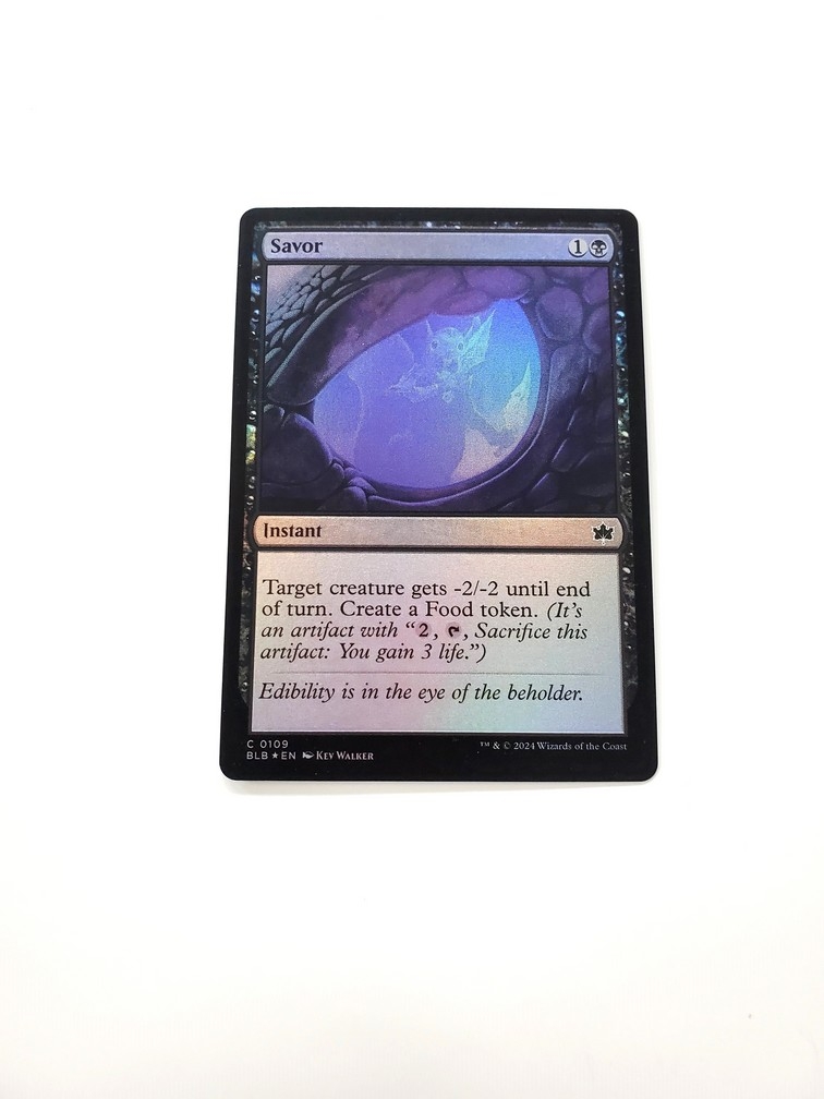 Savor (Foil)