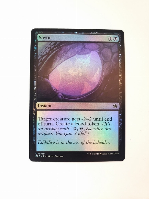 Savor (Foil)