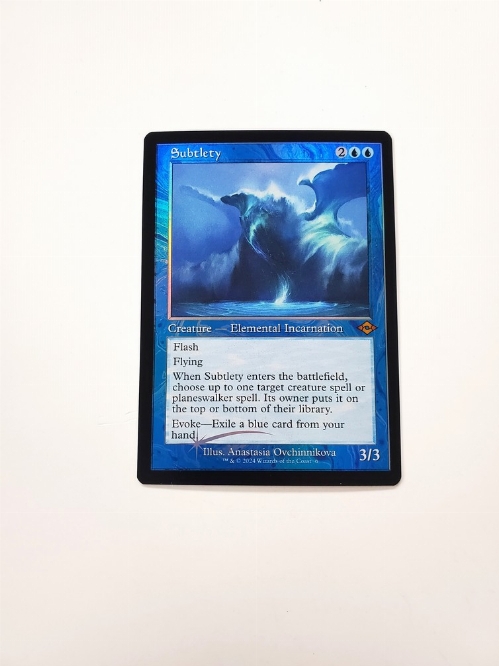 Subtlety (Retro Frame) (Foil)