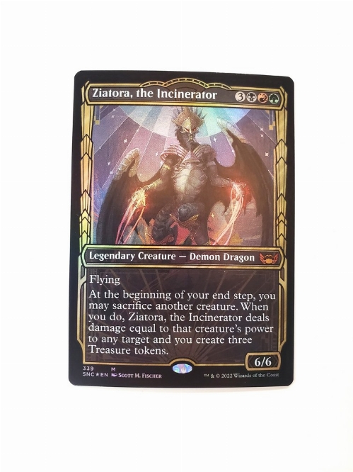 Ziatora, the Incinerator (Showcase) (Foil)