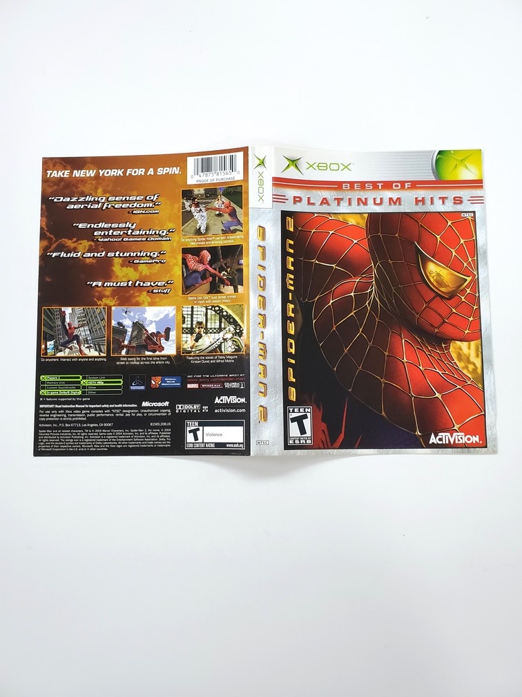 Spider-Man 2 (Platinum Hits) (B)