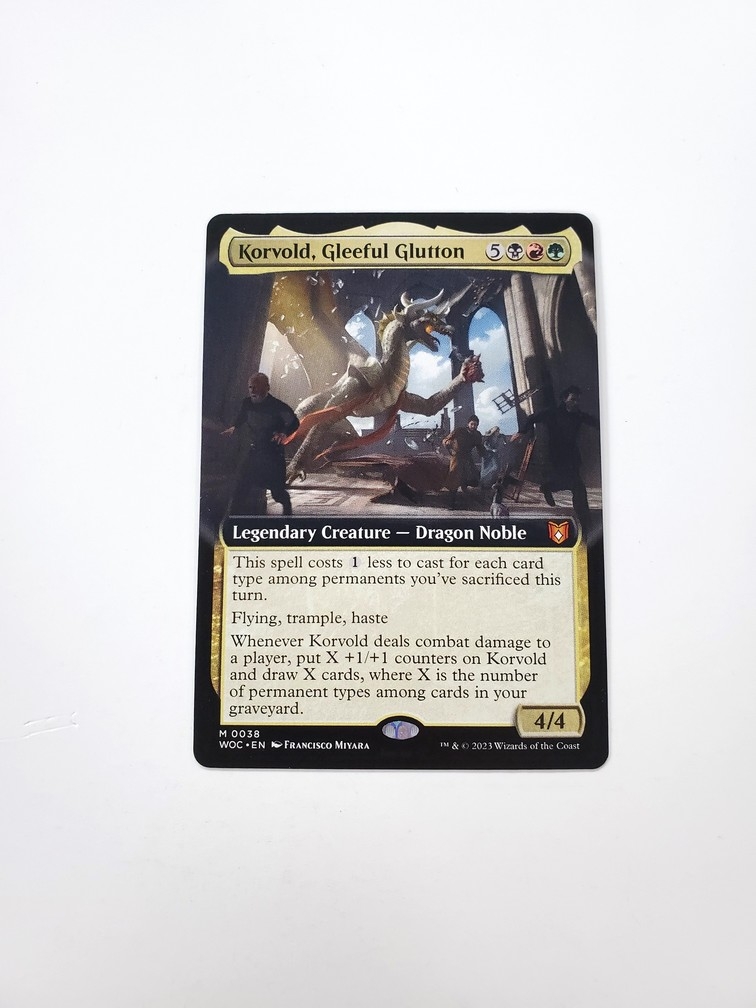 Korvold, Gleeful Glutton (Extended Art)