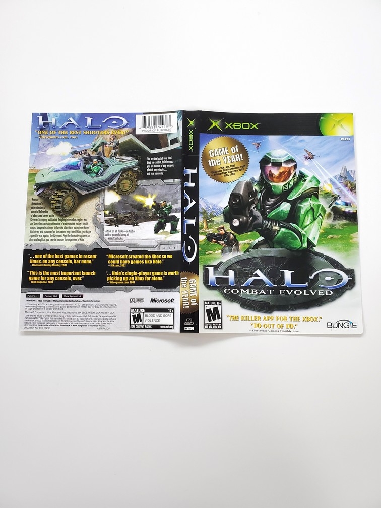 Halo: Combat Evolved (Game of the Year Edition) (B)