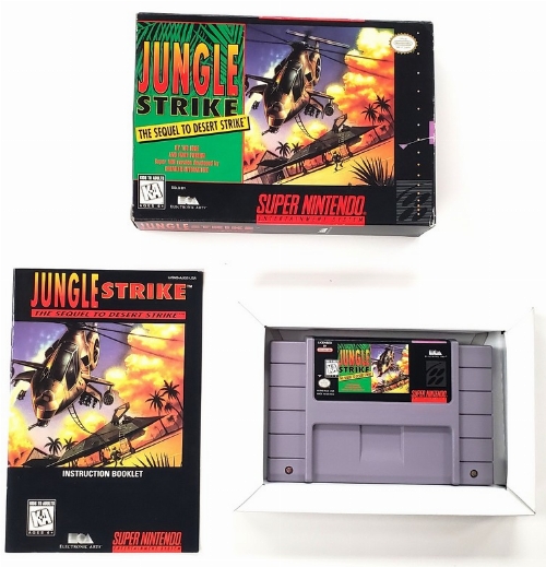 Jungle Strike: The Sequel to Desert Strike (CIB)