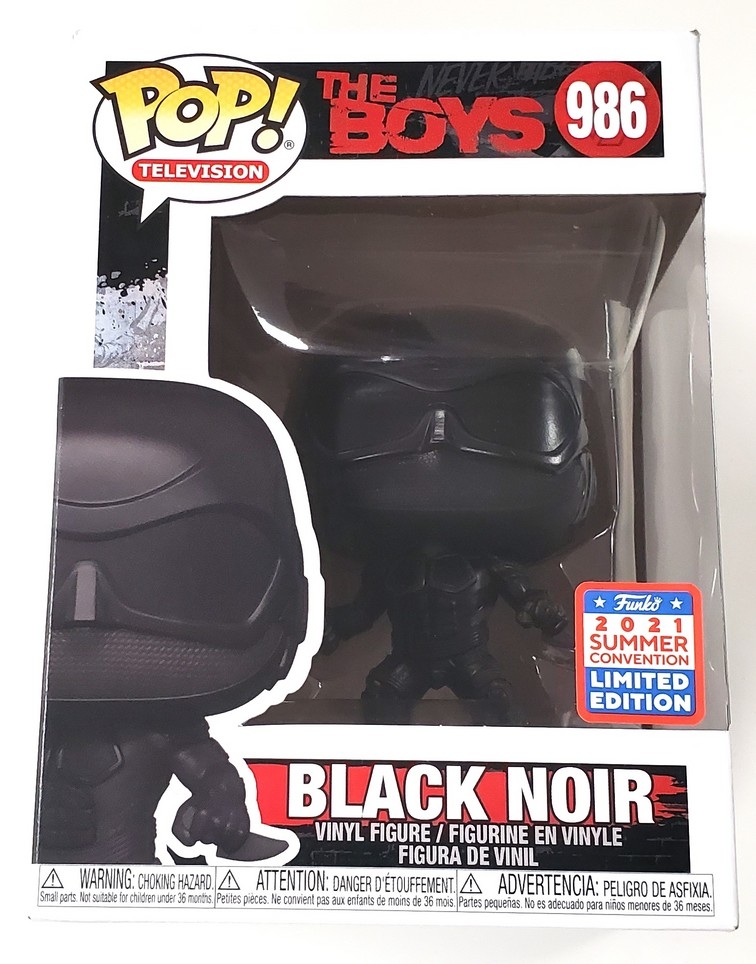 The Boys - Black Noir (2021 Summer Convention Limited Edition) #986 (NEW)