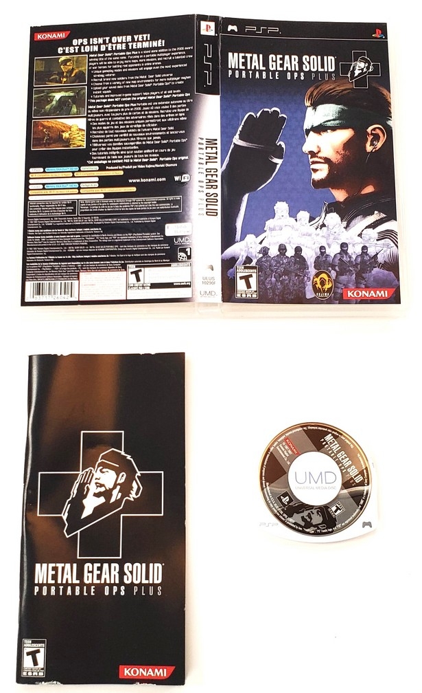 Metal Gear Solid: Portable Ops Plus (CIB)