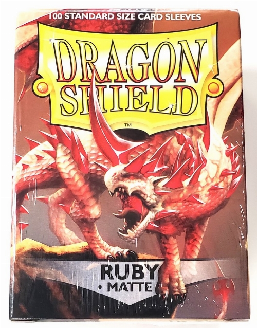 Dragon Shield: Ruby Matte - Standard Size (NEW)