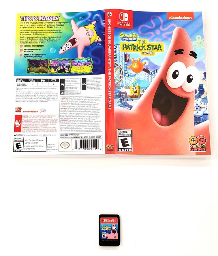 SpongeBob SquarePants: The Patrick Star Game (CIB)