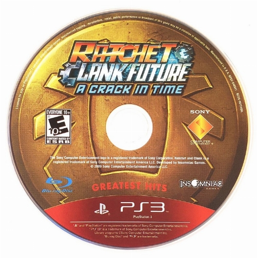 Ratchet & Clank Future: A Crack in Time (Greatest Hits) (C)