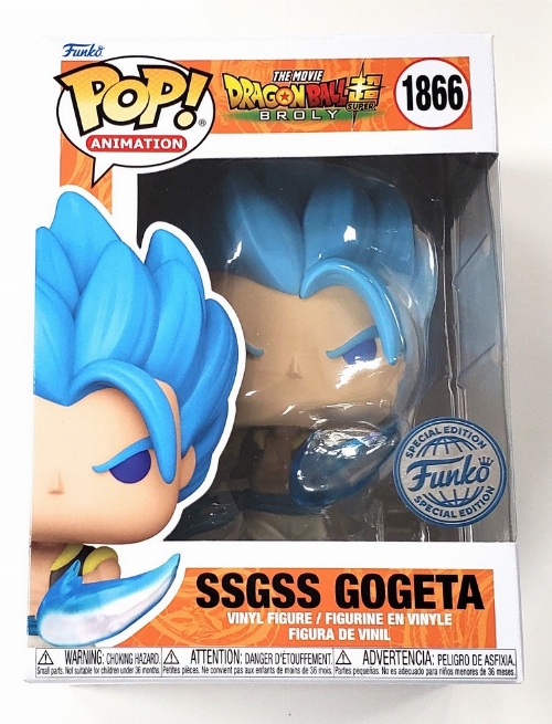 Dragon Ball Super: Broly the Movie - SSGSS Gogeta (Special Edition) #1866 (NEW)
