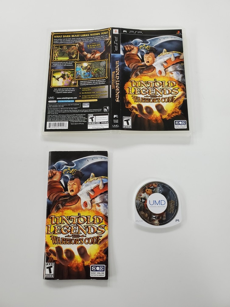 Untold Legends: The Warrior's Code (CIB)