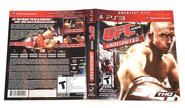 UFC 2009: Undisputed (Greatest Hits) (B)