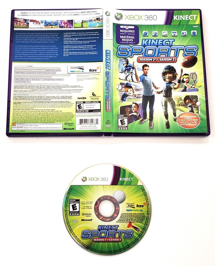 Kinect Sports: Season 2 (CB)