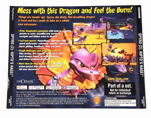 Spyro 2: Ripto's Rage (Collector's Edition) (B)