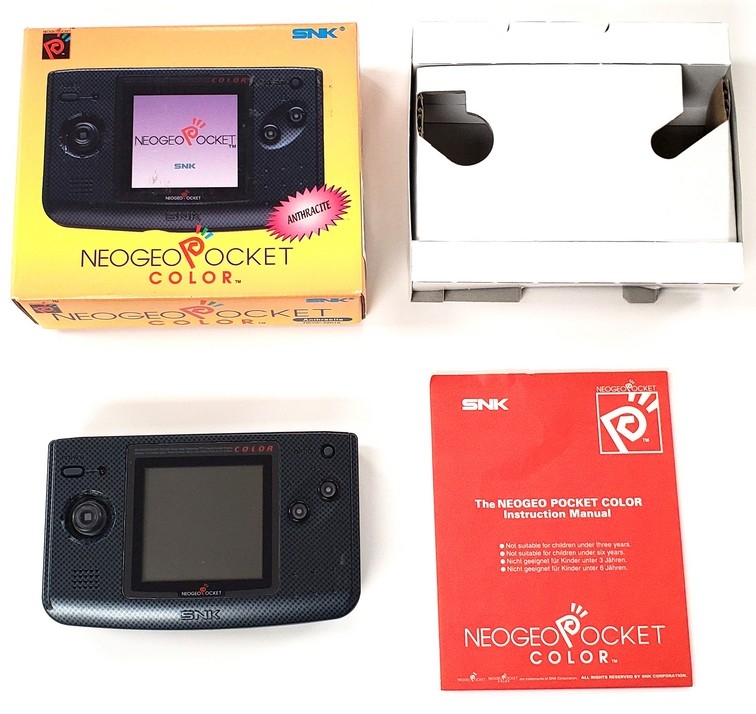 NeoGeo Pocket Color Anthracite (CIB)