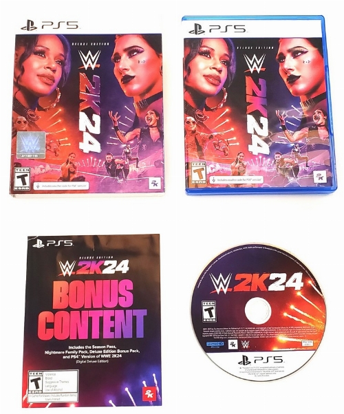 WWE 2K24 (Deluxe Edition) (CIB)