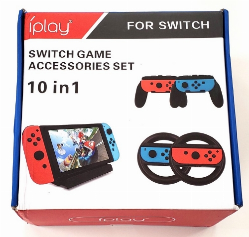 Nintendo Switch 10 in 1 Accessories Set (CIB)