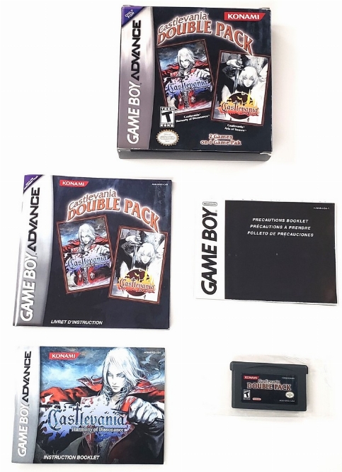 Castlevania: Harmony of Dissonance & Castlevania: Aria of Sorrow (Double Pack) (CIB)