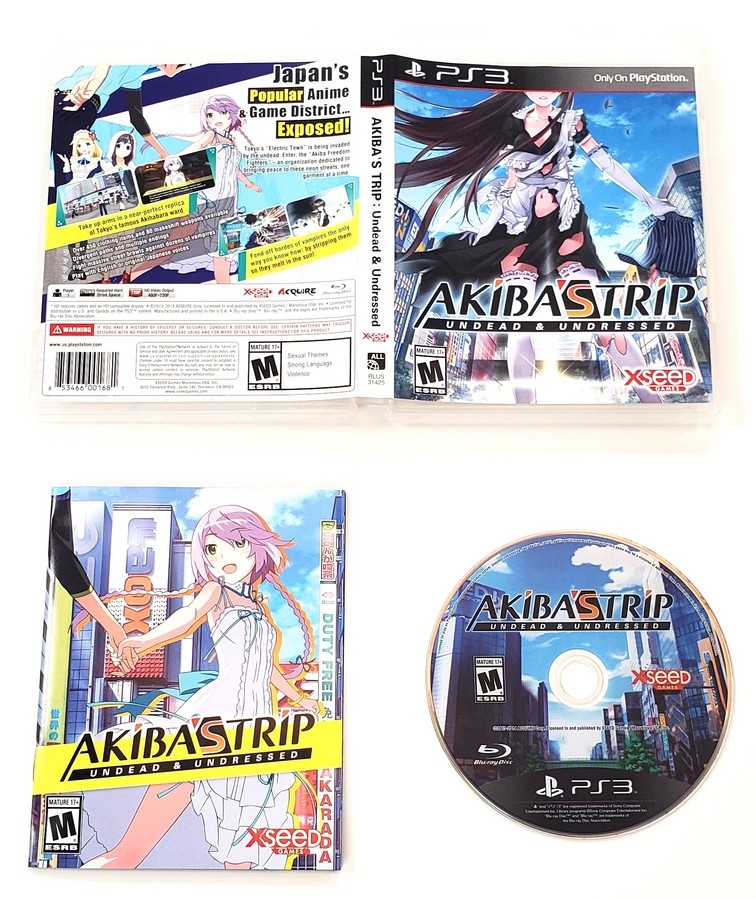 Akiba's Trip: Undead & Undressed (CIB)