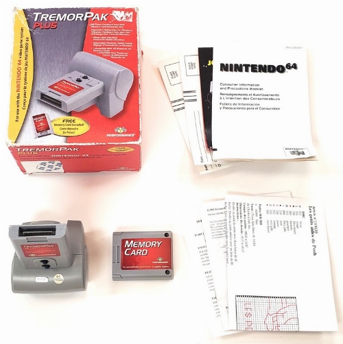 Nintendo 64 Tremor Pak Plus (CIB)