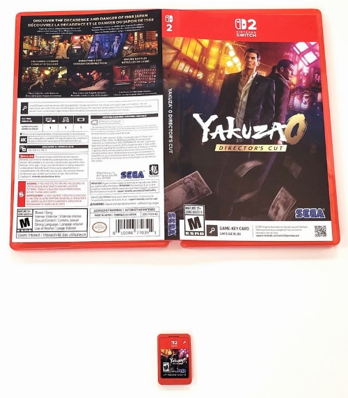 Yakuza 0: Director's Cut (Game-Key Card) (CIB)