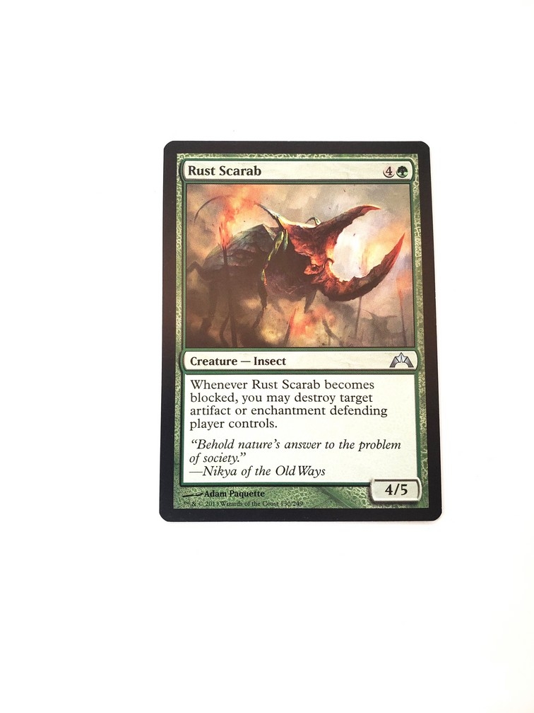 Rust Scarab