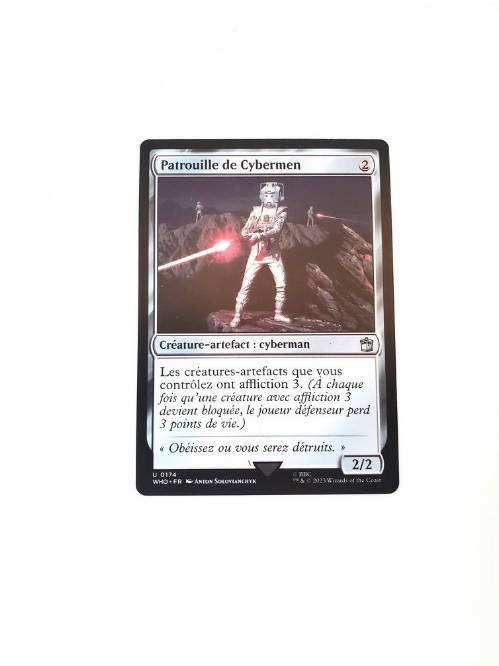 Cyberman Patrol (Francaise)