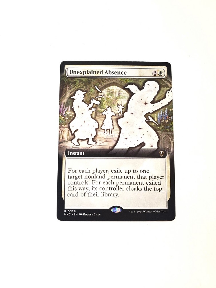 Unexplained Absence (Extended Art)