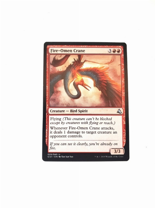 Fire-Omen Crane